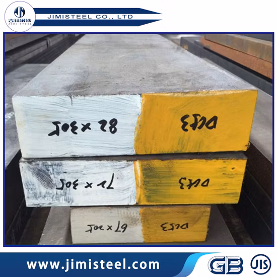 Kaltarbeitsstahl DC53 Cr8mo2VSI legierter Stahl, flache Platte, Rundstab, Legierung, Sonderform mit wettbewerbsfähigem Preis, Gesenkstahl